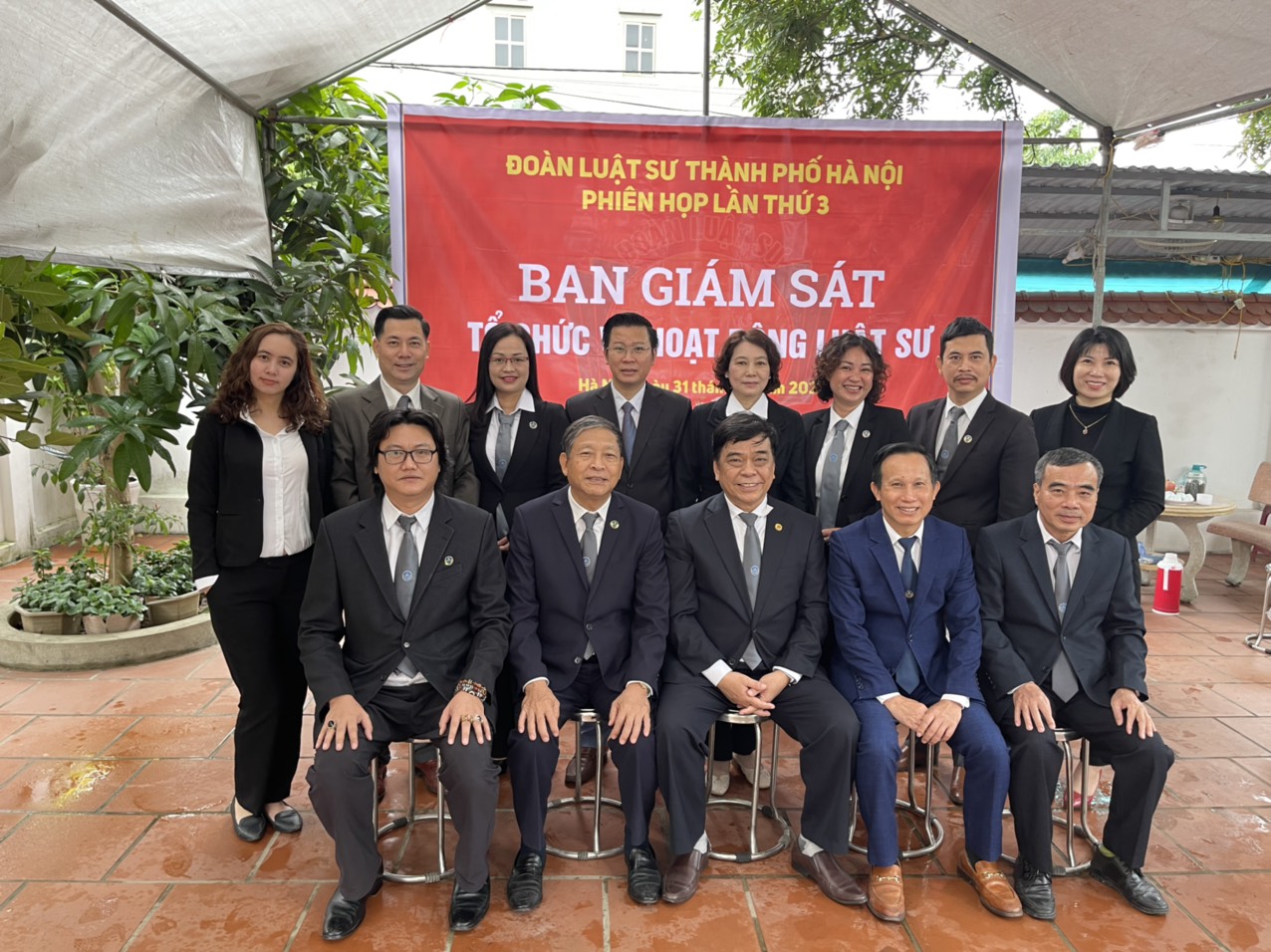 Ban Giám sát tổ chức và hoạt động Luật sư tổ chức phiên họp thứ ba 3 BGS1