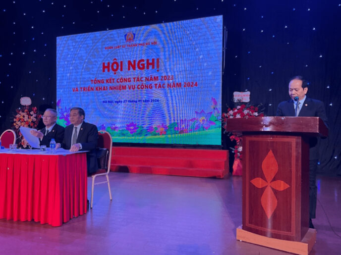 Hội nghị đại biểu Đoàn Luật sư thành phố Hà Nội 2 HNTK20232