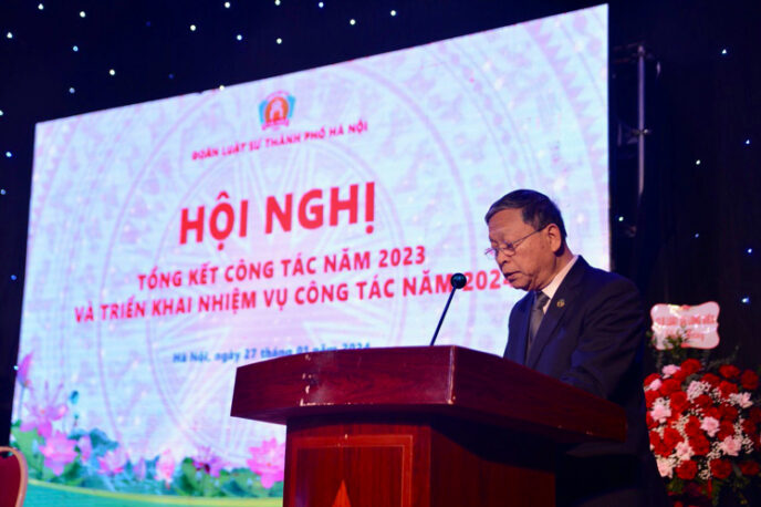 Hội nghị đại biểu Đoàn Luật sư thành phố Hà Nội 5 HNTK20235