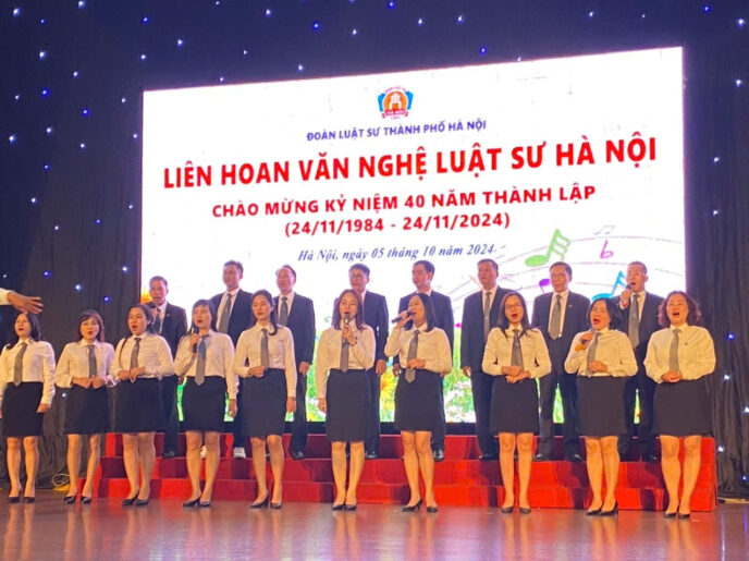 Liên hoan văn nghệ Luật sư Hà Nội năm 2024 – Chương trình chào mừng kỷ niệm 40 năm thành lập Đoàn Luật sư TP Hà Nội đã thành công tốt đẹp 4 van nghe3